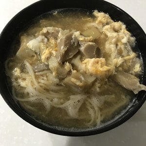 卵にゅうめん